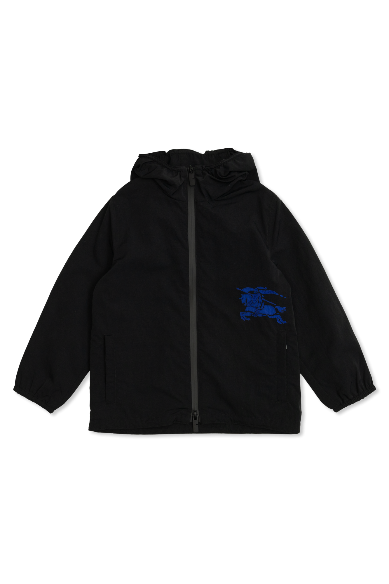 Black Hooded jacket Burberry Kids - Vitkac AS